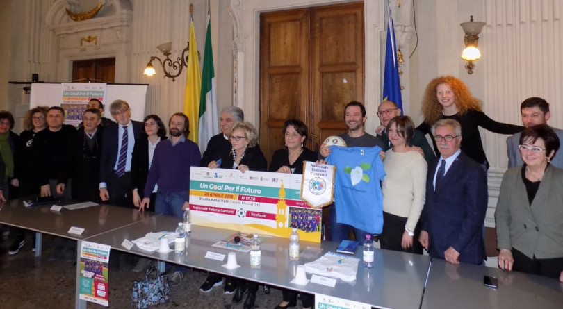 “Un goal per il futuro”, la partita della Nazionale Italiana Cantanti con “I Resilienti del Monferrato”